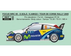 Decal - Ford Focus WRC 04 Tour de Corse 2005 – D.Solá